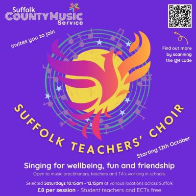 Suffolk Teachers choir Instagram