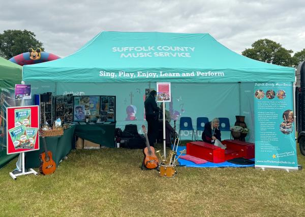 SCMS Stand at Suffolk Show 2024