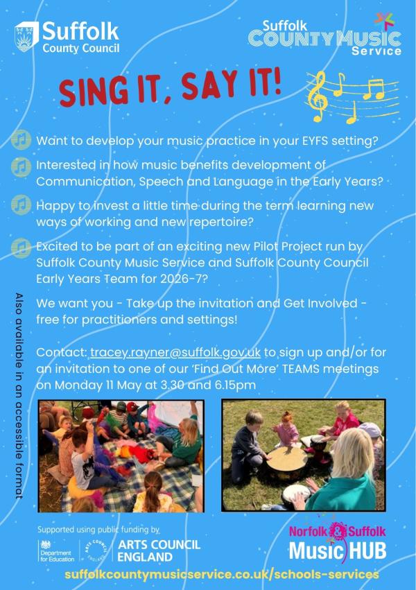 sing it say it flyer